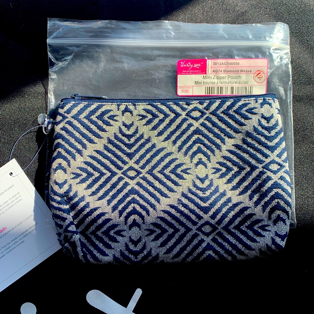 Thirty One Gifts Mini Zipper Pouch